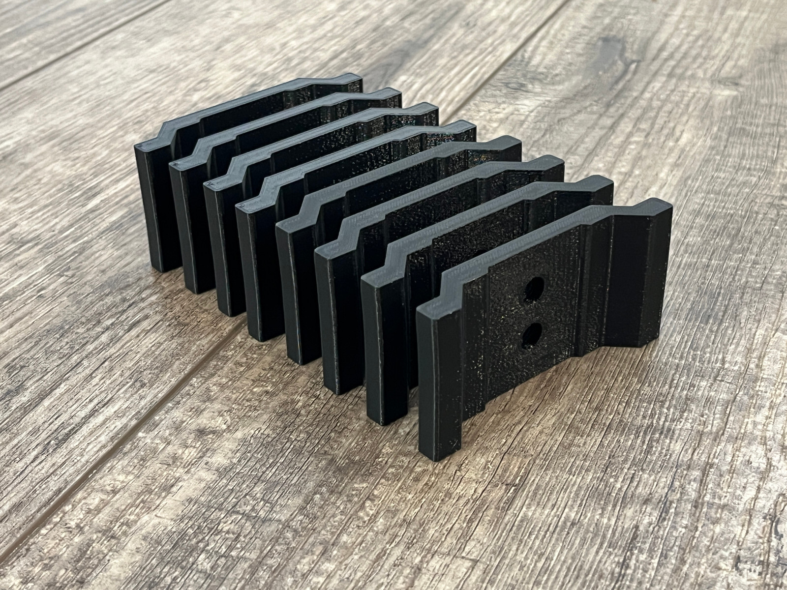 8 Pack – Battery Holder Wall Mount Shelf For EGO 56V – 3D Printed