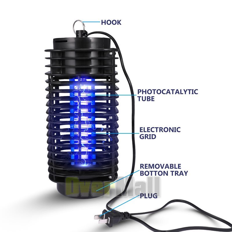 Electric Fly Bug Zapper Mosquito Insect Killer LED Light Trap Pest Control Lamp