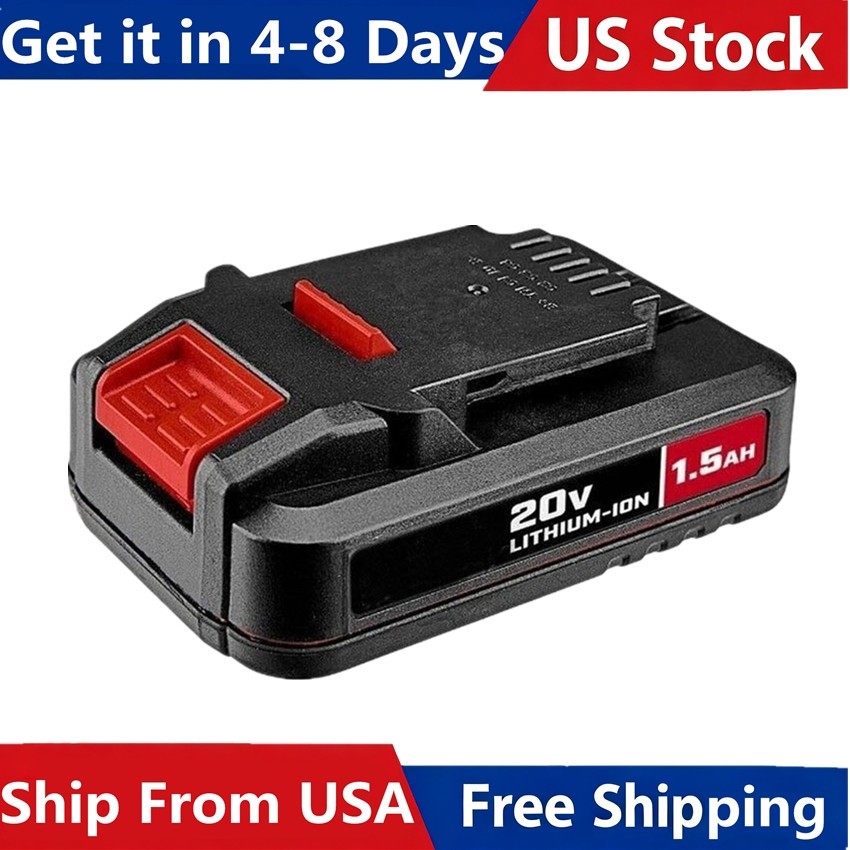 20V 1500mAh rechargeable Lithium-Ion Battery for BAUER 20V Tools
