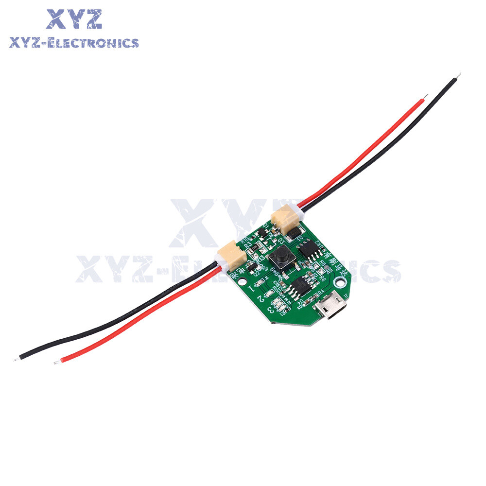 3.7V Universal USB Rechargeable Small Fan Circuit Board Mobile Fan Control Board