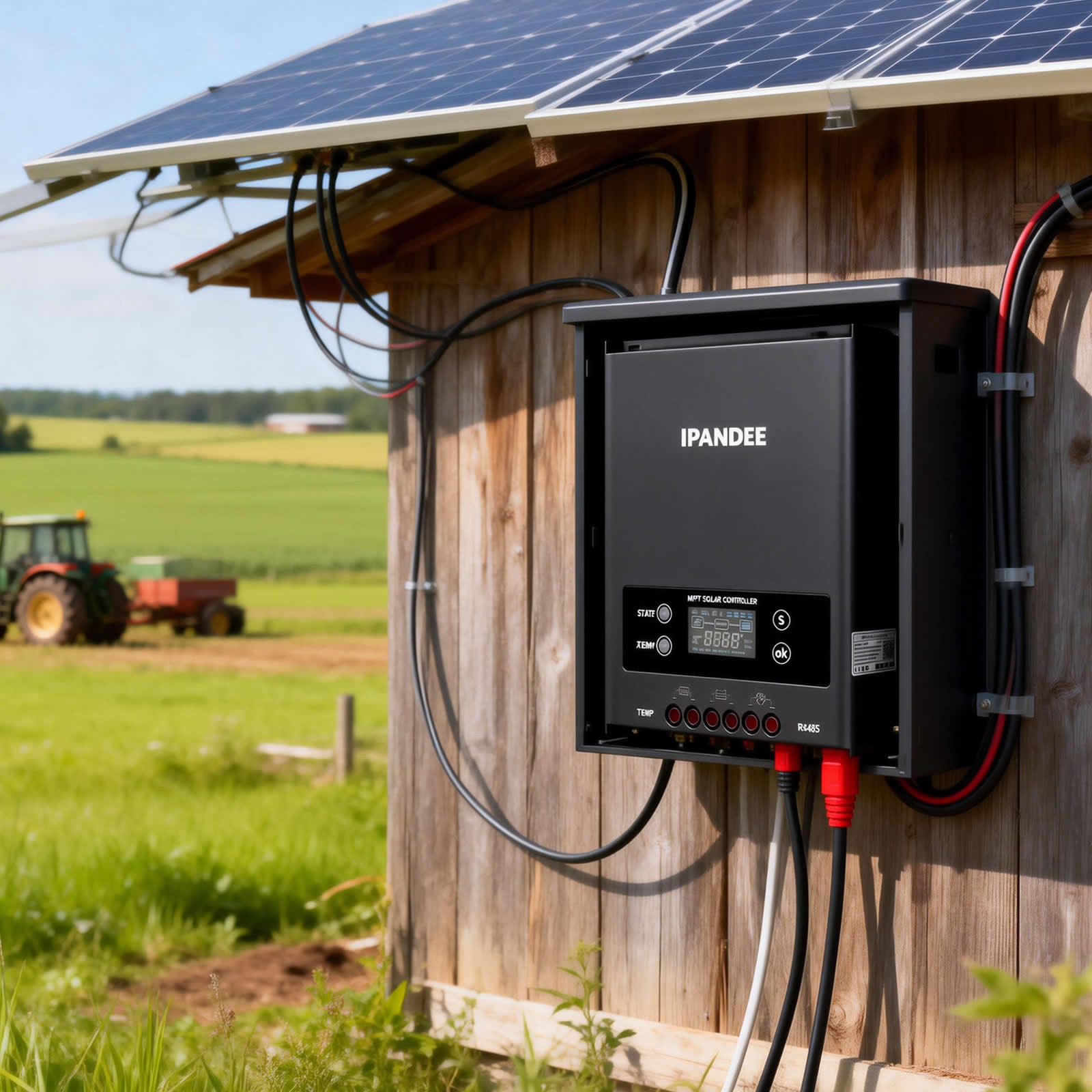 5200W 100A MPPT Solar Charge Controller 12V/24V/36V/48V LCD Battery PV Regulator