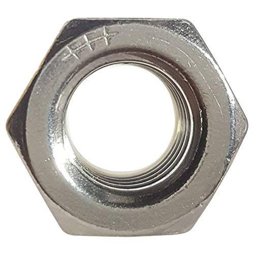 Nylon Insert Hex Lock Nuts – 1″-14 (5-Pack) Stainless 1-14 (5 Pack)