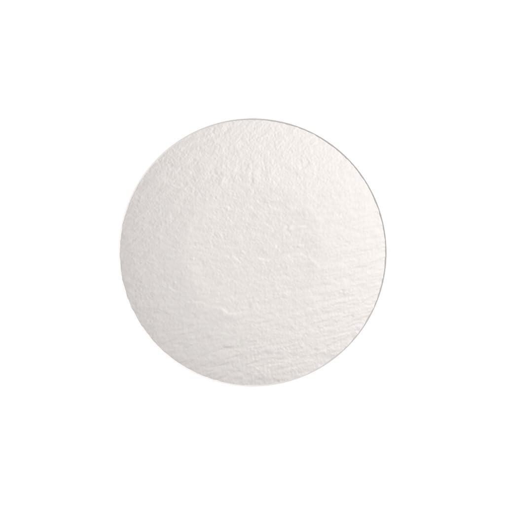 Villeroy & Boch Manufacture Rock Blanc Bread & Butter Plate, 6.25 in, Premium Po
