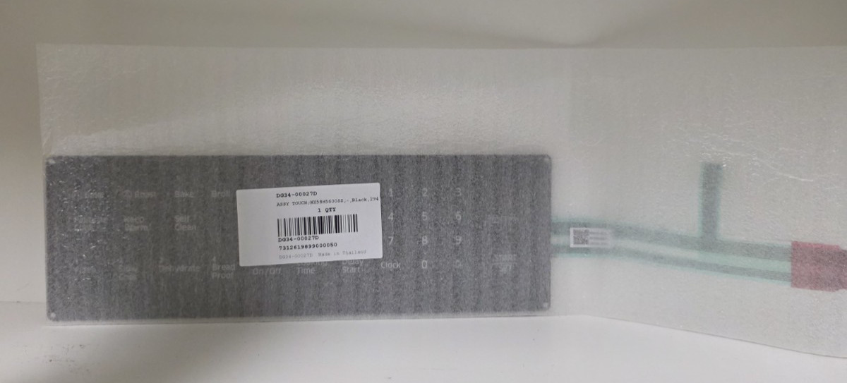 Genuine OEM Samsung Range Oven Switch Membrane DG34-00027D New