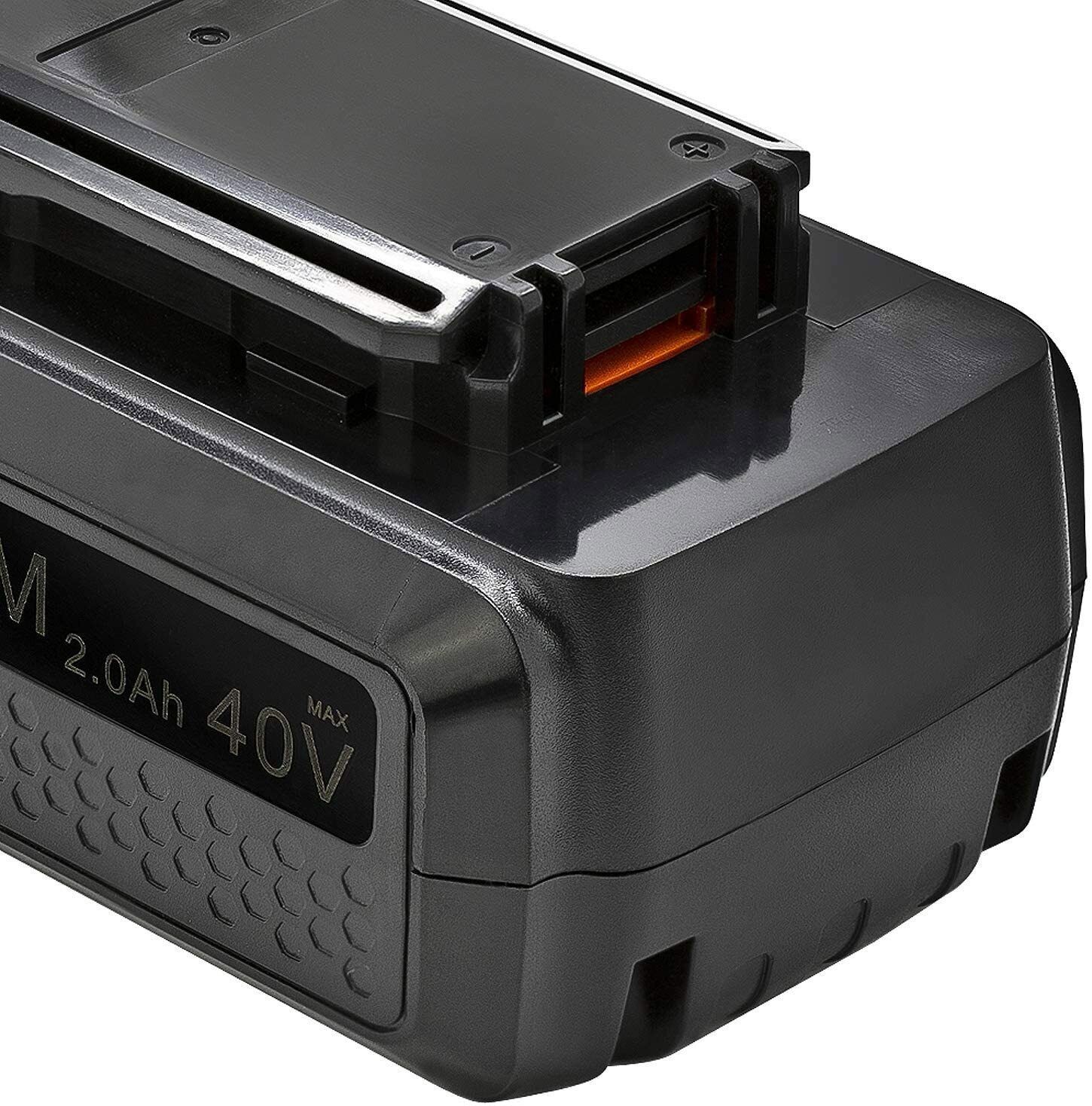 40V MAX Lithium Battery Replacement for Black & Decker LBX1540 LBX2040 4.0Ah