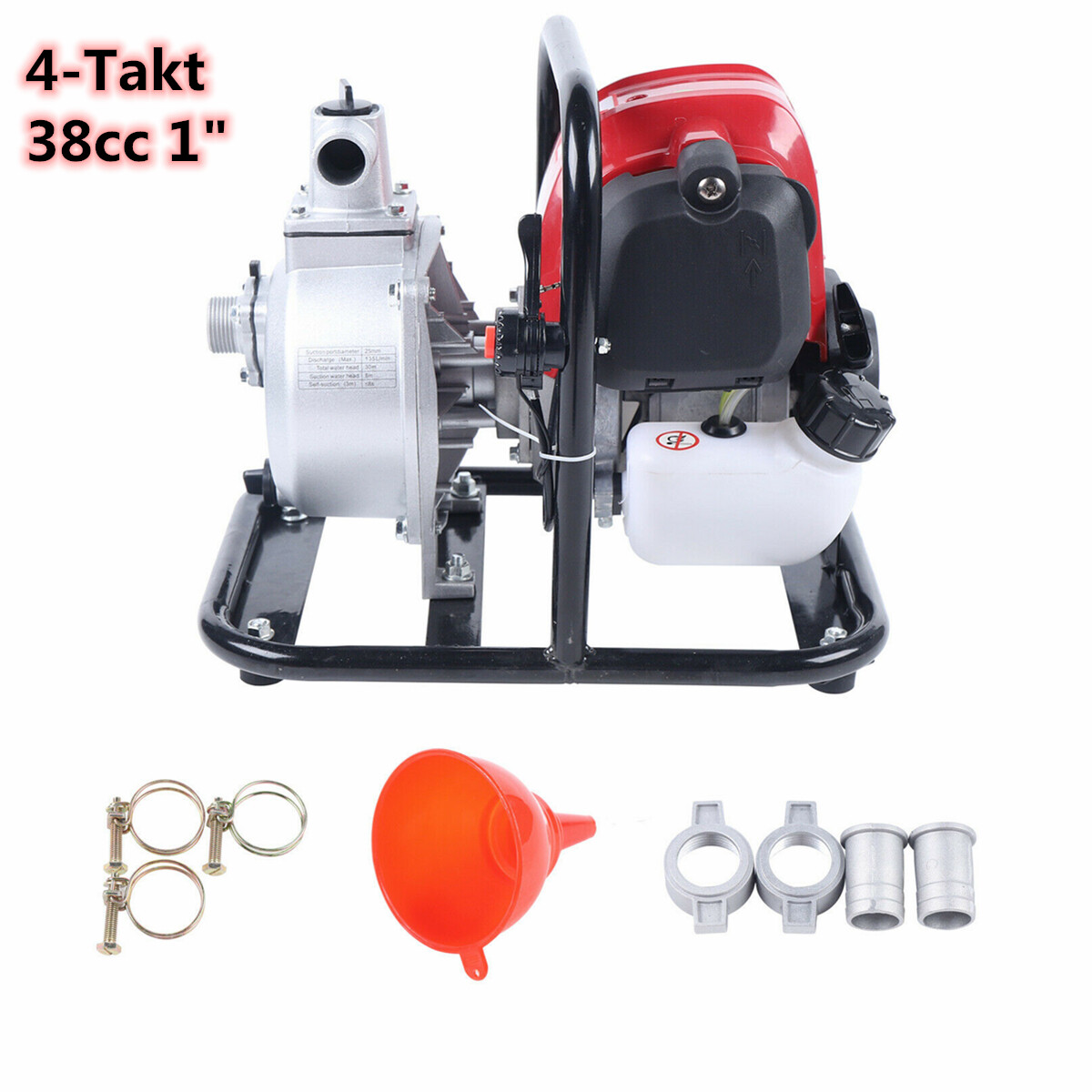 4 Stroke Gas Powered Water Pump Water Transfer High Pressure Irrigation Pump