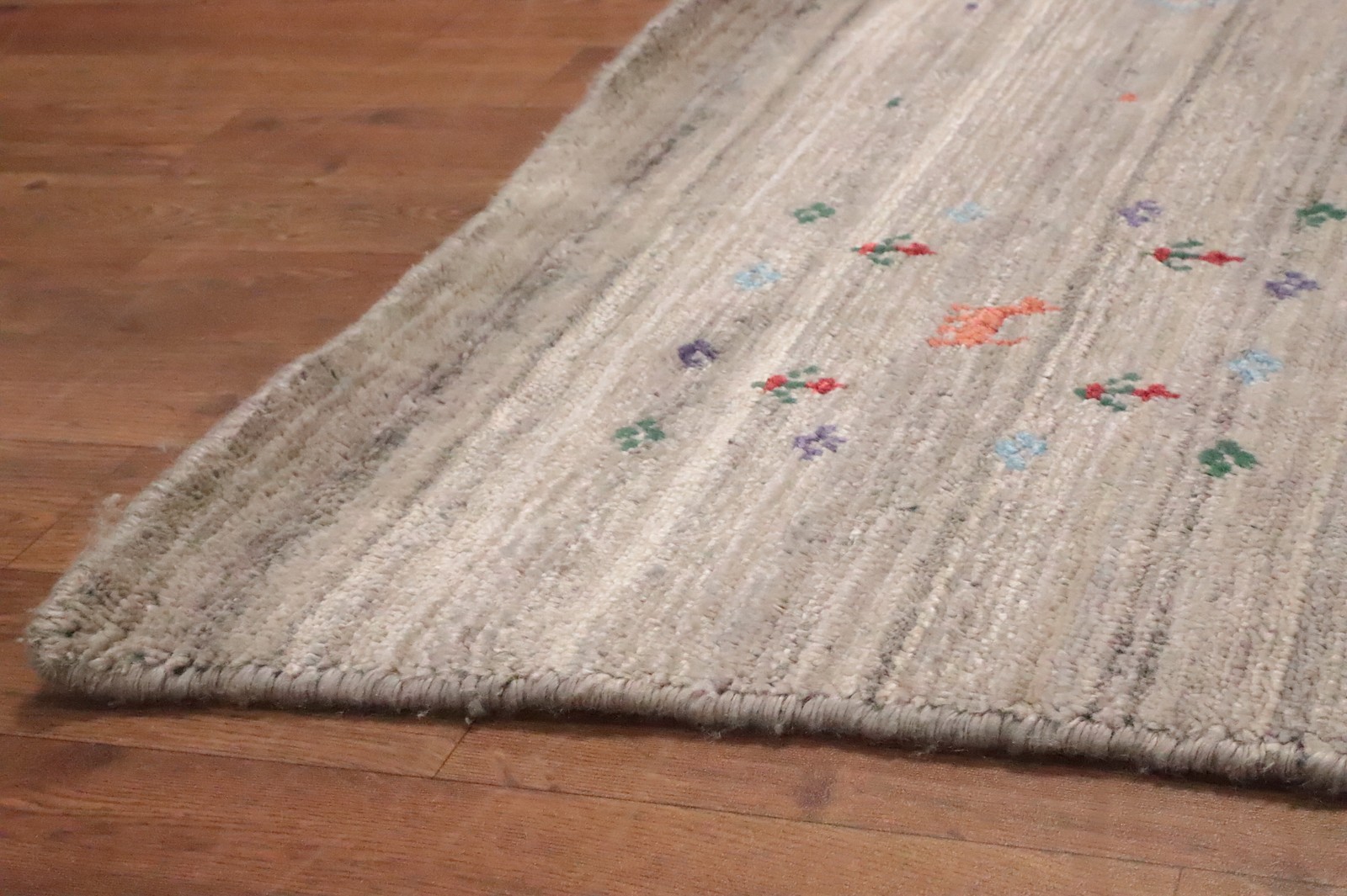 Silk Large Area Rug 9×12 Hand-knotted Oriental Nomadic Style Carpet for Any Room