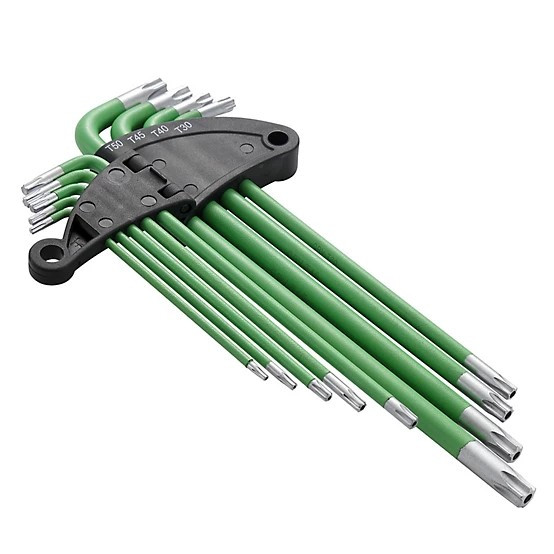 9 Piece Extra Long Arm Torx Set