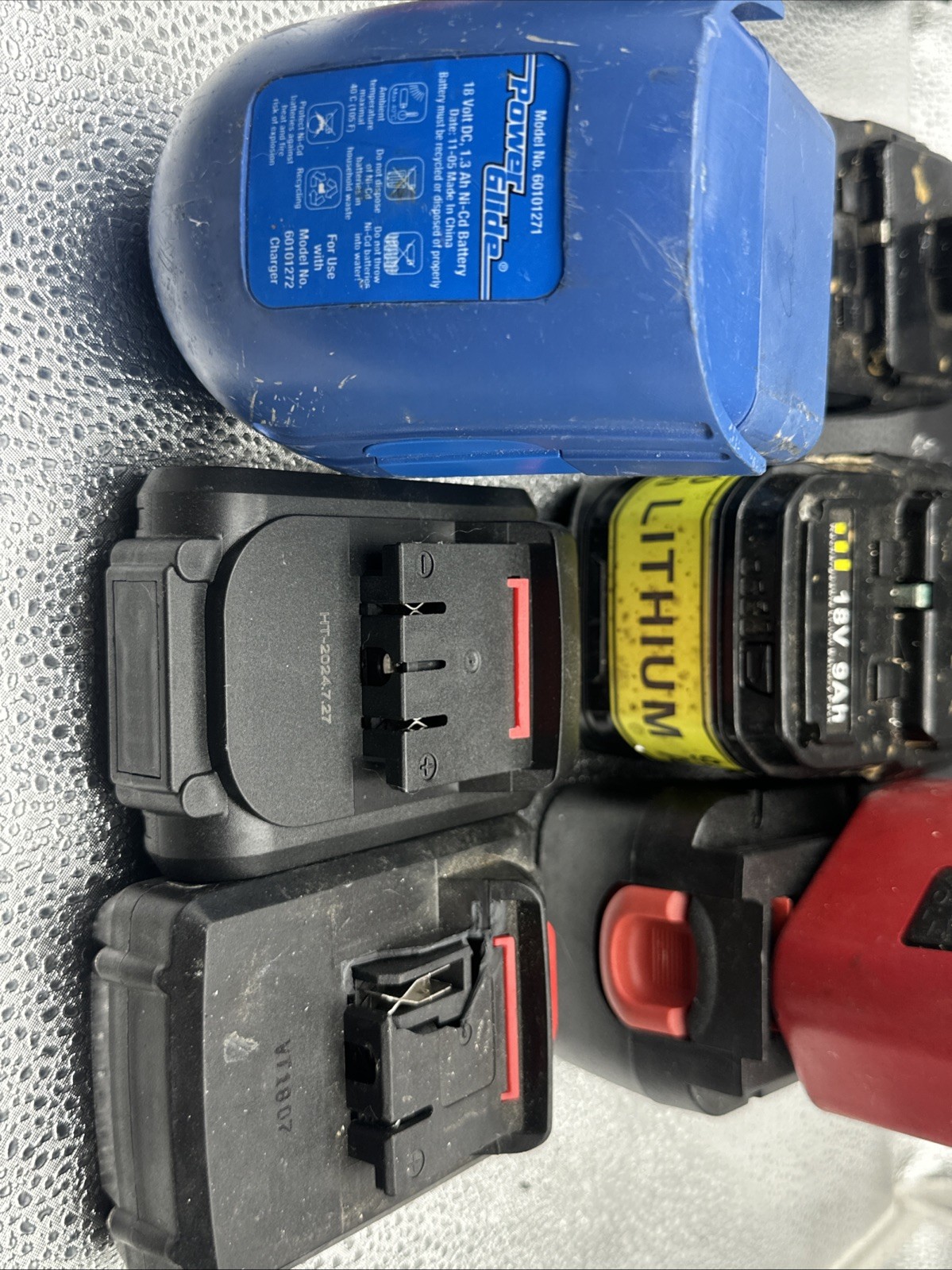 x7 not working | lot of lithium-ion batteries for parts or repairs