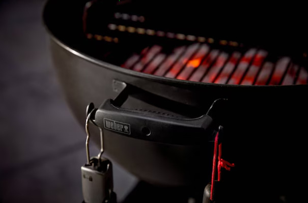 SALE! Weber 1502254 Stealth 21.5″ W Matte Black Kettle Charcoal Grill, AUTHENTIC