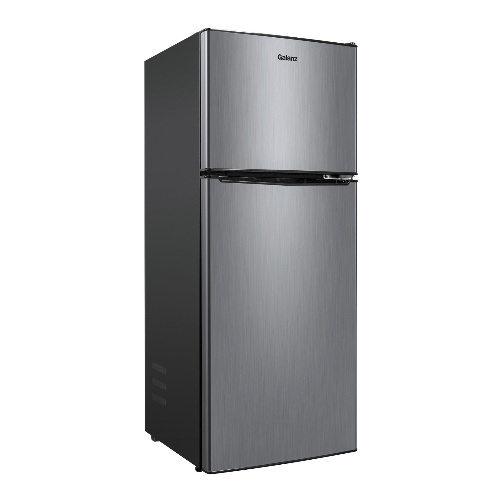 4.6 Cu Ft Stainless Steel Mini Fridge with Freezer—Compact, Energy-Efficient Ref