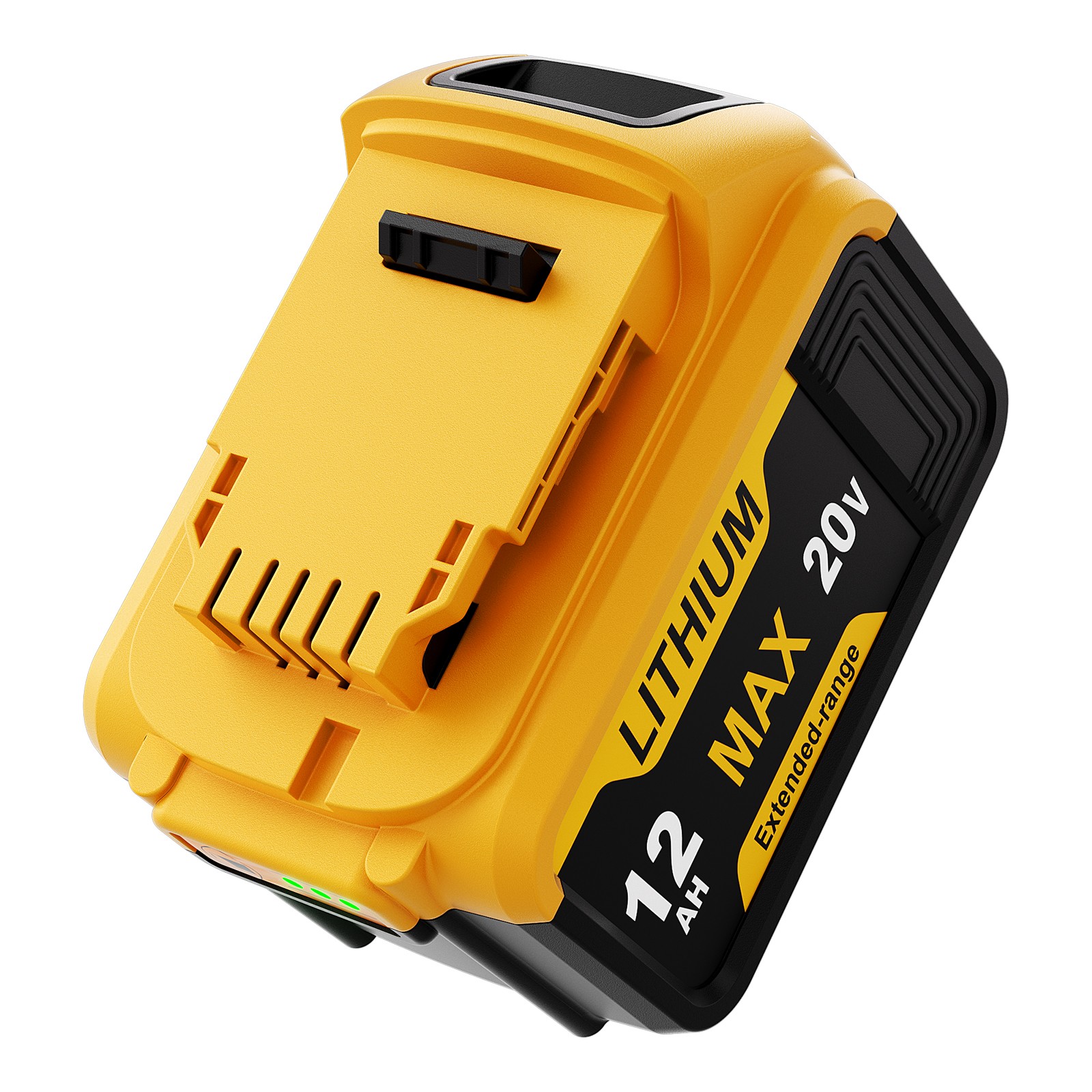 Pack For DeWalt 20V 20 Volt Max XR 5.0AH Lithium Ion Battery DCB206-2 DCB205-2