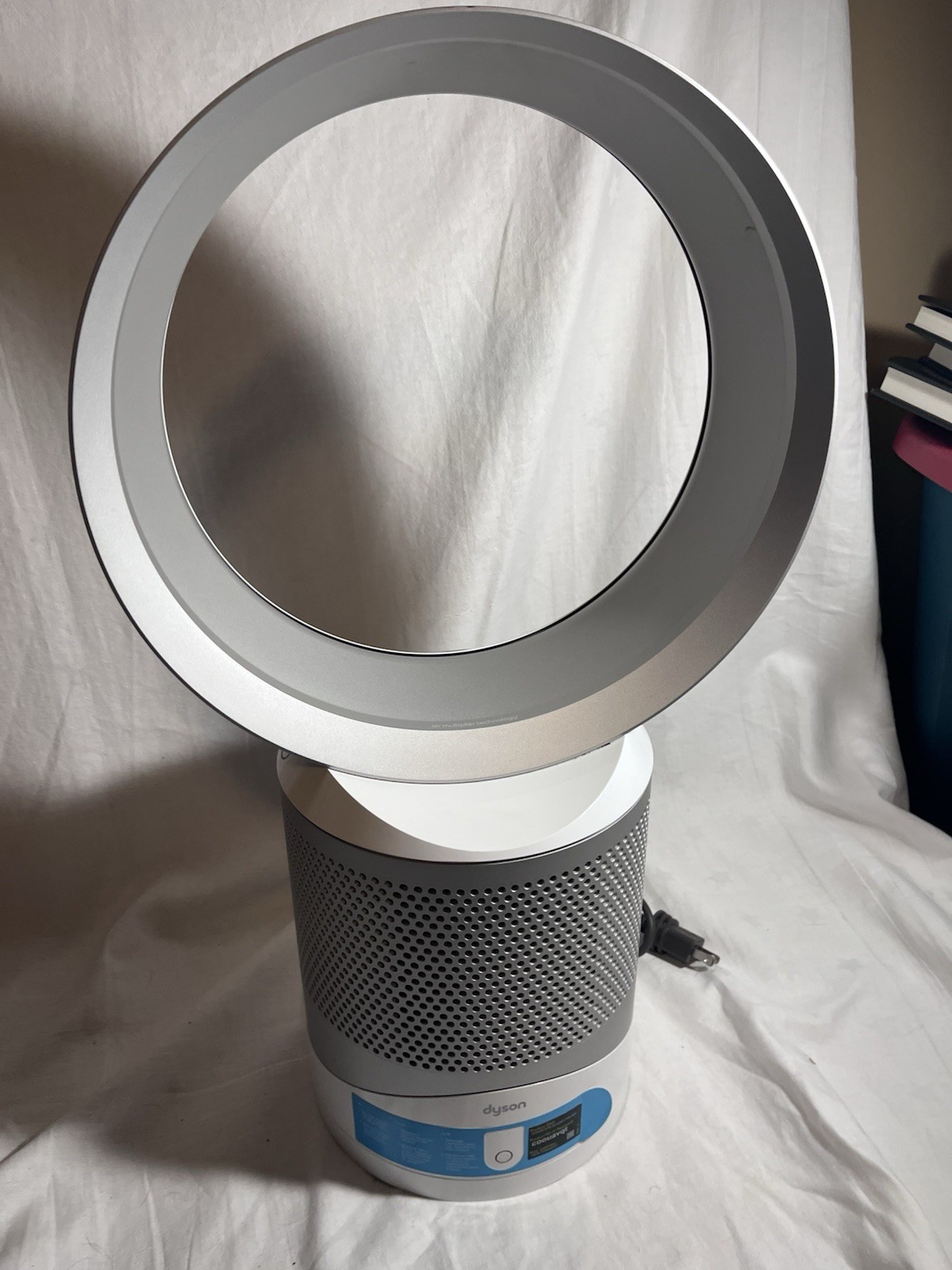 Dyson DP01 Pure Cool Link Air Purifier – White/Silver Bagless Desk Fan NO REMOTE