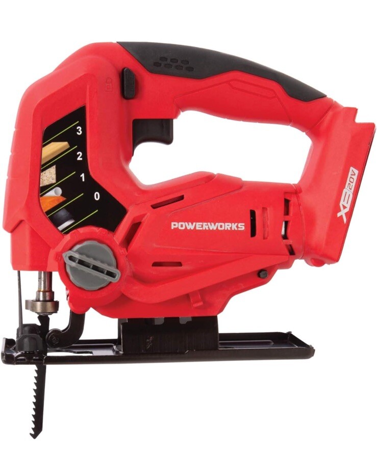 POWERWORKS XB 20 Volt Cordless Jig Saw Battery Charger Not Included 3600313AZ