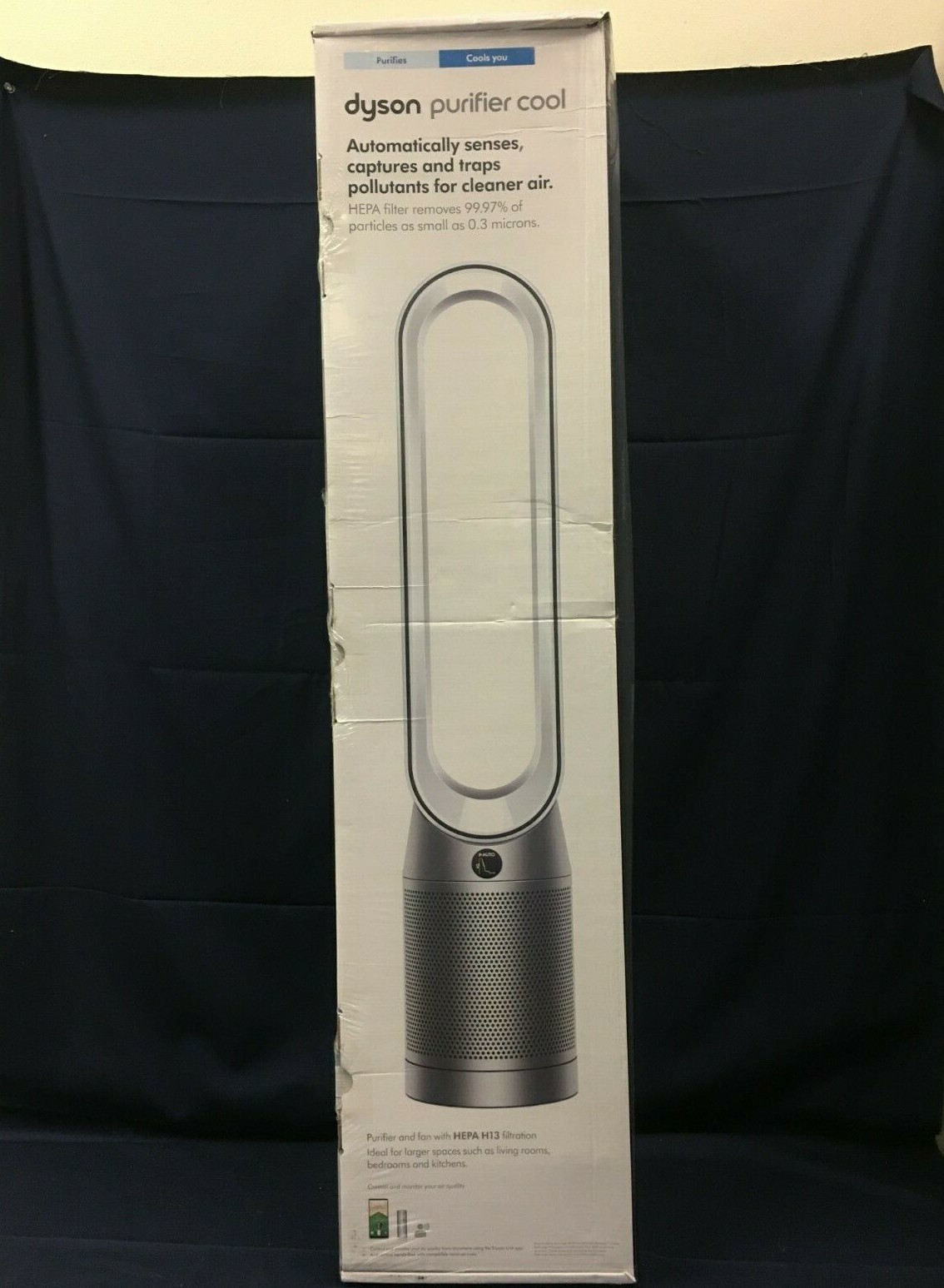 Dyson TP07 Purifier Cool Smart Air Purifier and Fan – White/Silver – NEW