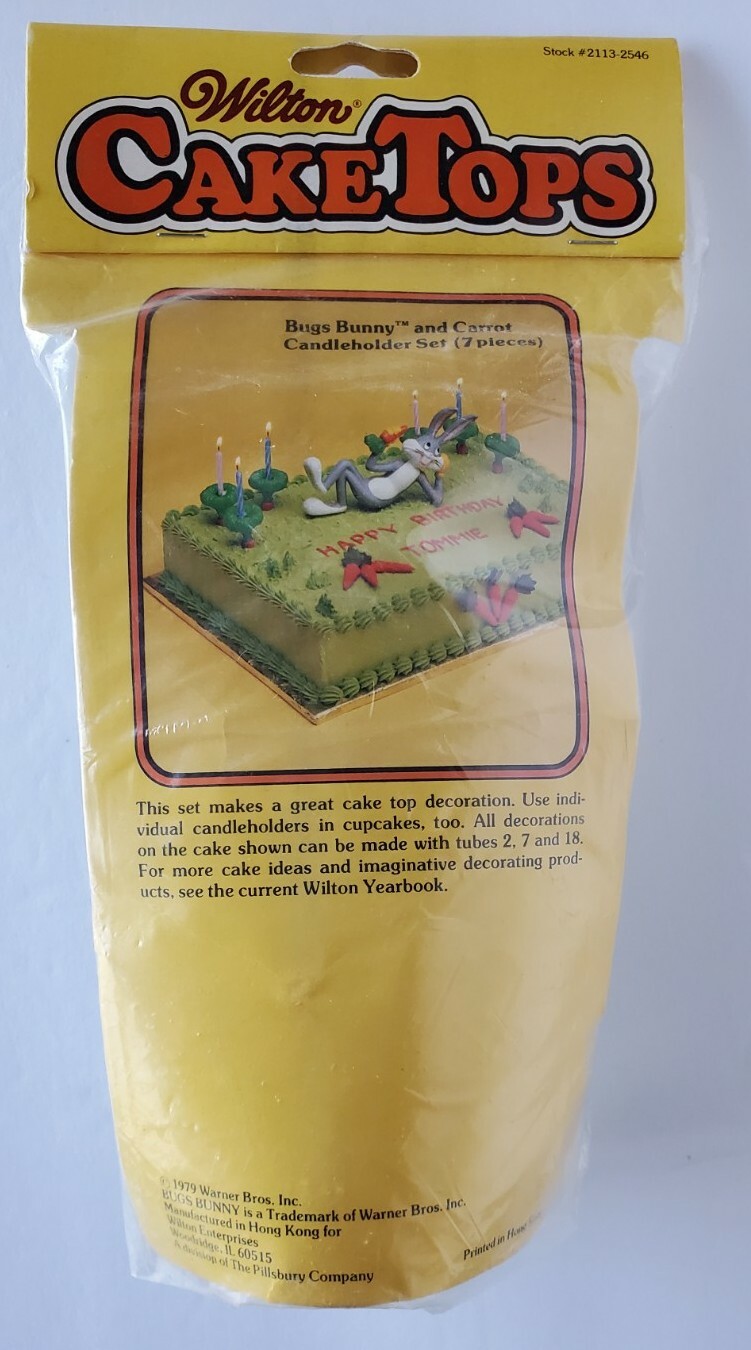 Vintage Wilton Cake Toppers – Lot of 5 – See Description – Fast Shipping!!