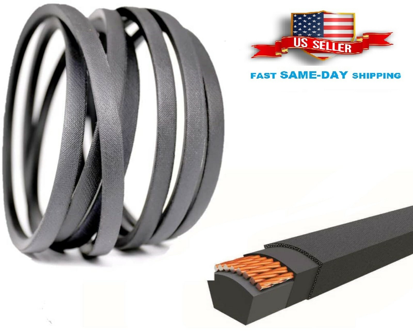 54″ Deck Spindle Belt Fits Husqvarna RZ5422 RZ5424 RZ5426 RZ54i Z254 Z254i