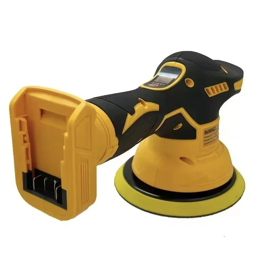 DEWALT 20V MAX 6″ Random Orbital Polisher 8-Speed Digital Display Buffer – Tool