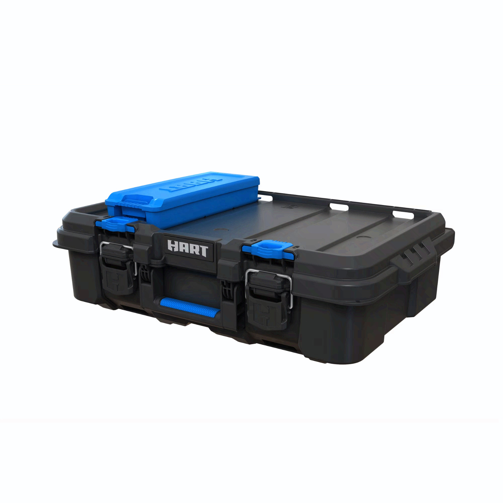 HART Stack Tool Box w/ Organizer & Dividers 3-Pack Modular Storage
