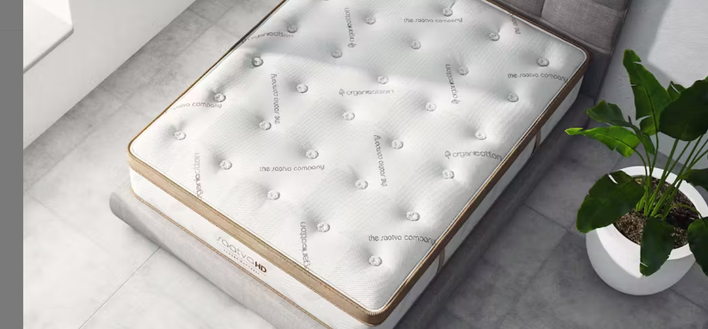 Saatva HD Organic Cotton USA Made Mattress