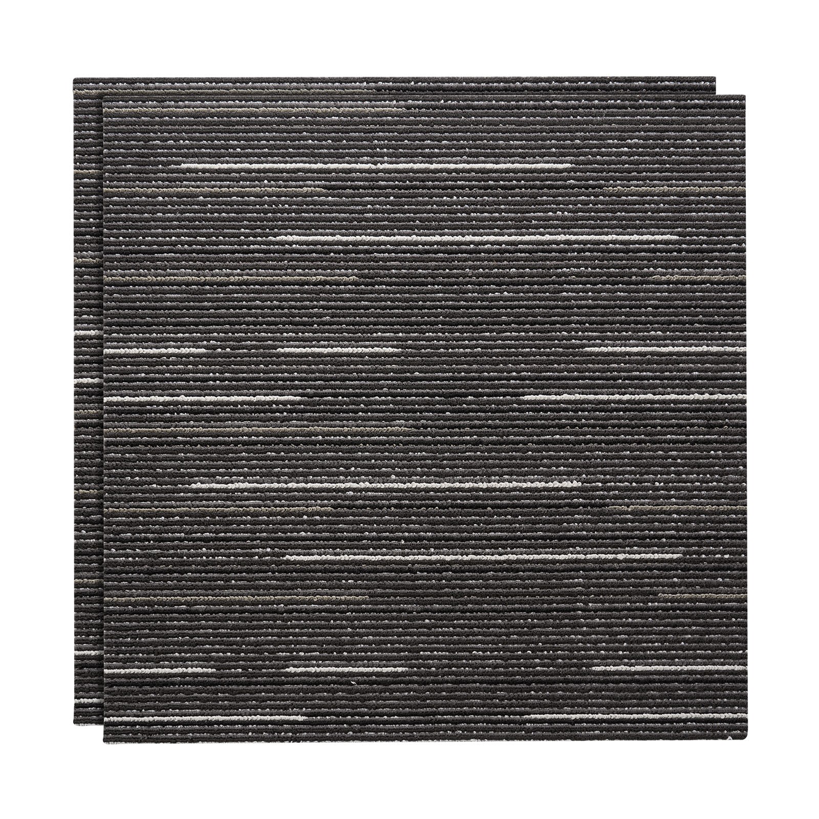 VEVOR Carpet Tiles Reusable 24×24 inch 24 PCS Modular Rug Soft Padded Gray