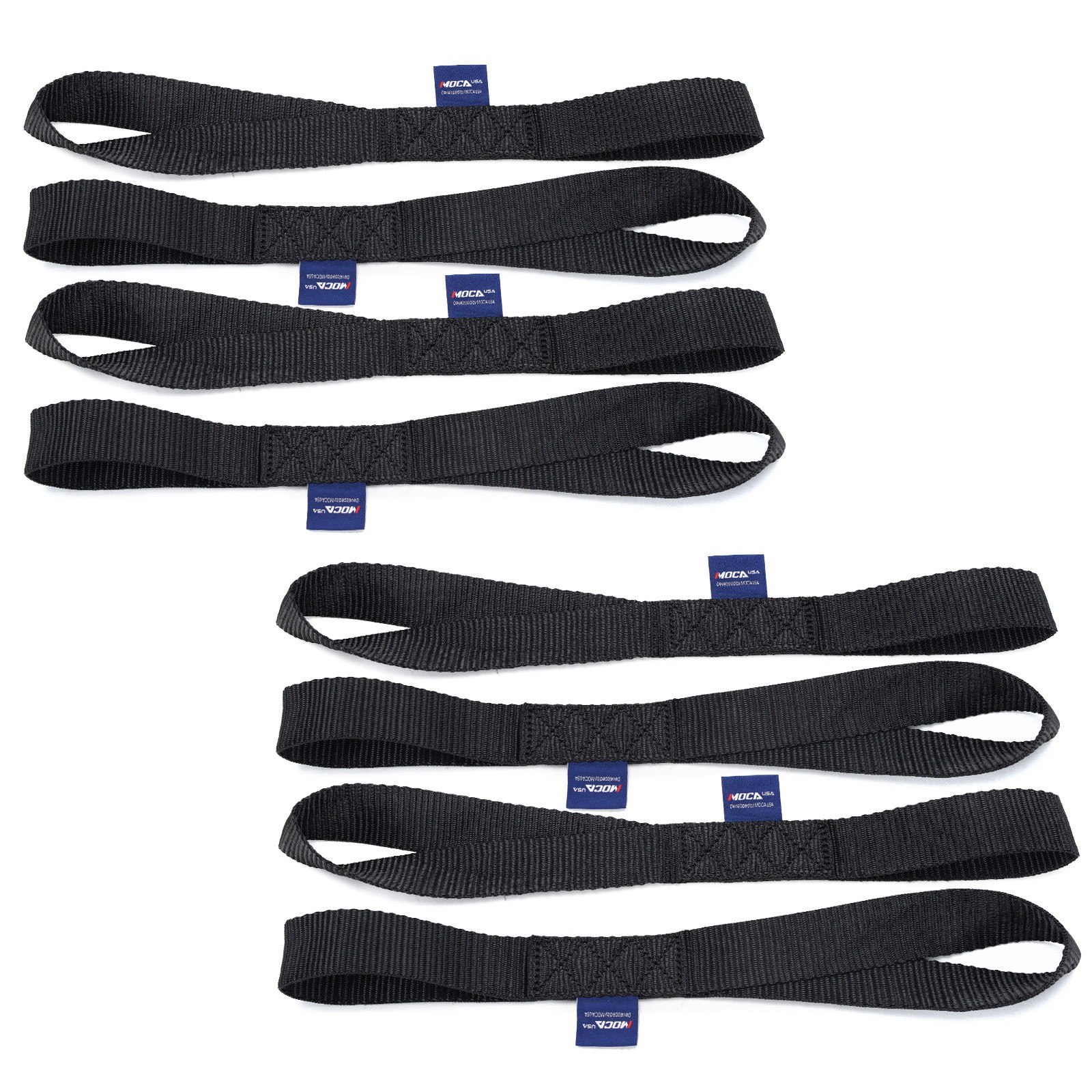 Heavy Duty Tie Down Kit – 10643 Lbs Breaking Strength Tie Down Straps 1.6″ x 17′