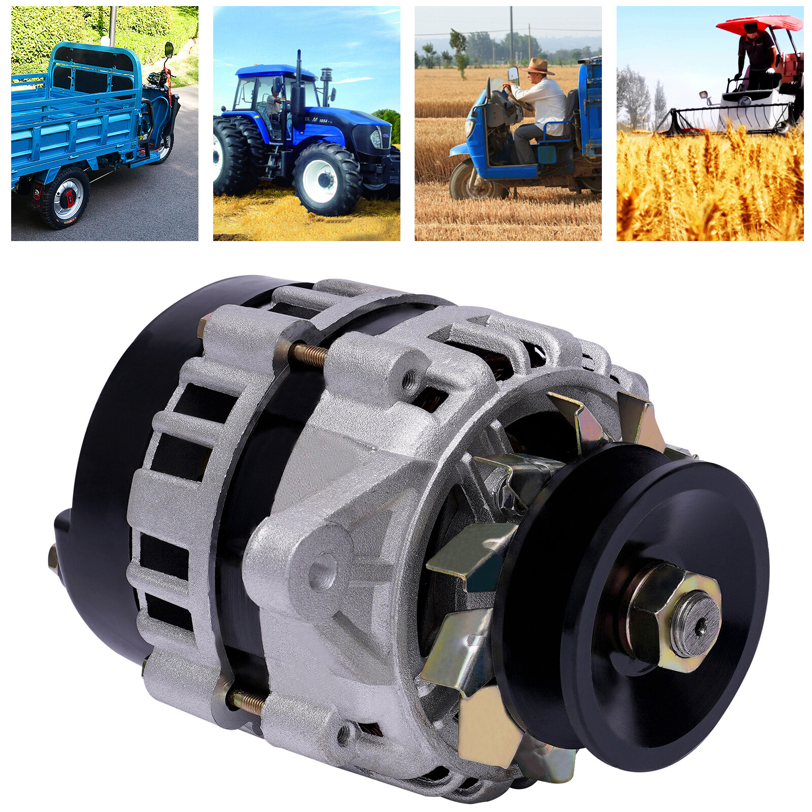 2000W Brushless Permanent Magnet Generator DC PMA Low Rpm Alternator Charging US