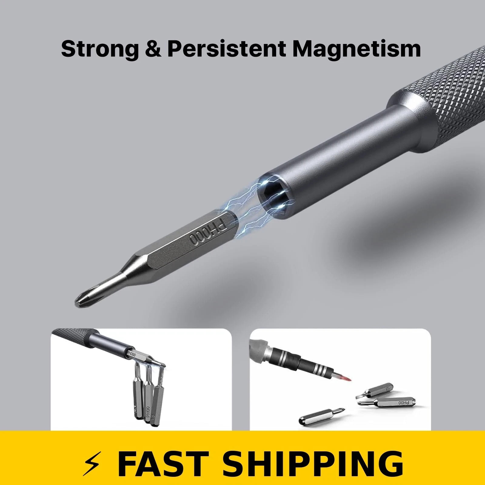 AXTH 37in1 Precision Screwdriver Set – Magnetic Mini Repair Tool Kit – NEW