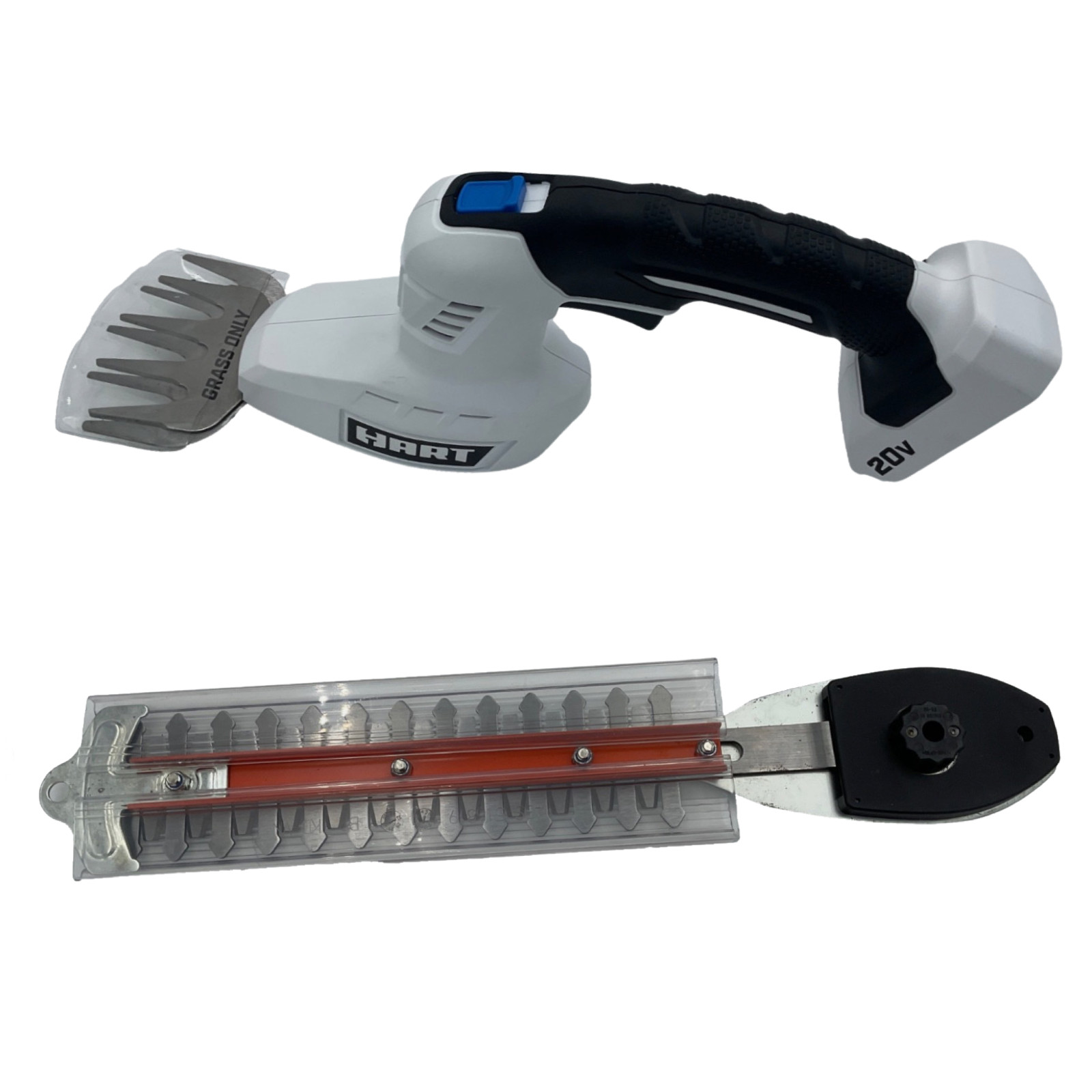 Hart 20V Cordless Grass Shear & Hedge Trimmer Cutter Kit ~ TOOL ONLY