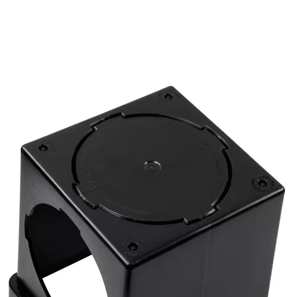 9 In. Square Catch Basin Drain with 2 Openings
