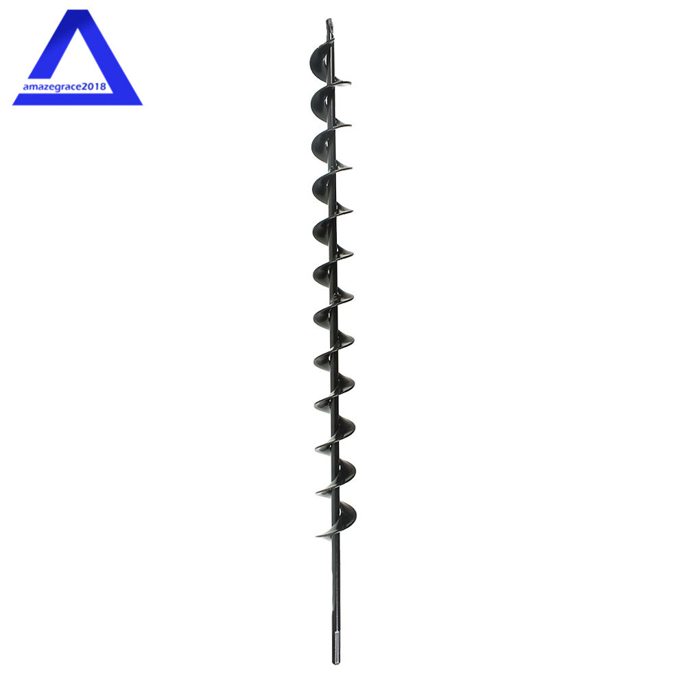 Rust-Proof Auger Drill Bit 1.75″ × 24″ Garden Plant Flower Rapid Planter Spiral