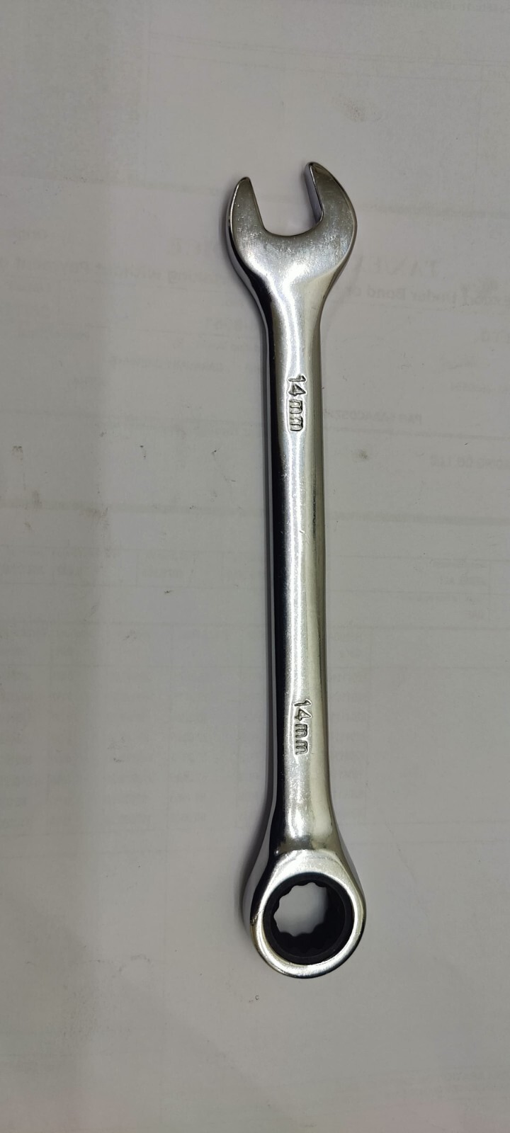Ratcheting Wrench 7 pc Set Metric