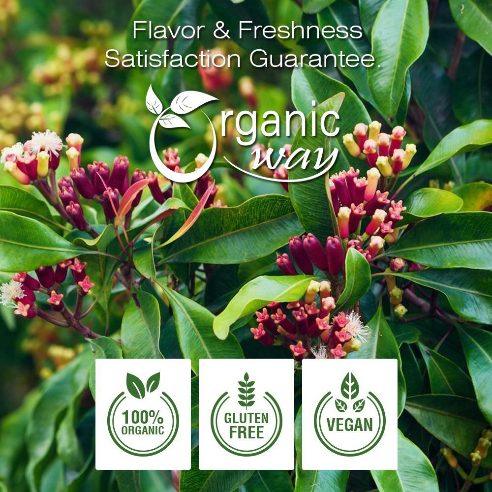 Organic Way Cloves Powder – Aromatic Spice | Organic, Kosher & USDA Certified