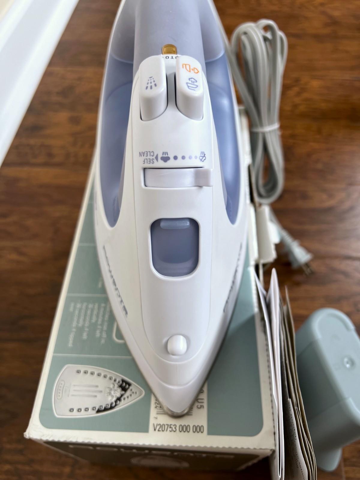 *NEW in Box* ROWENTA Power Duo Iron DX6700 Pro Vertical Steam Self Clean *1700W*