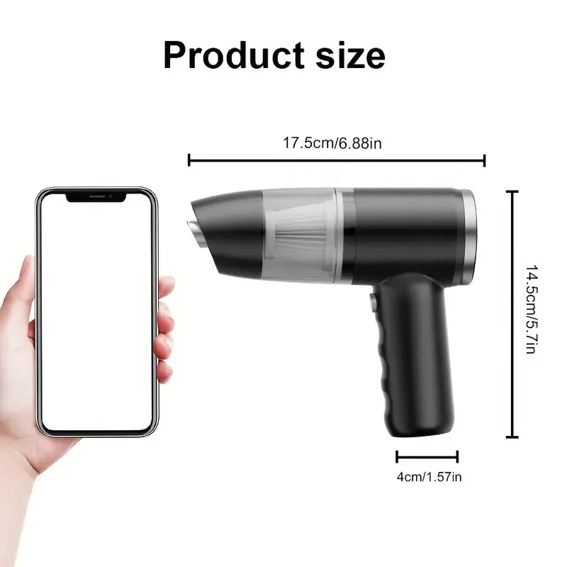 The Perfect Part Handheld Vacuum Cleaner – Black