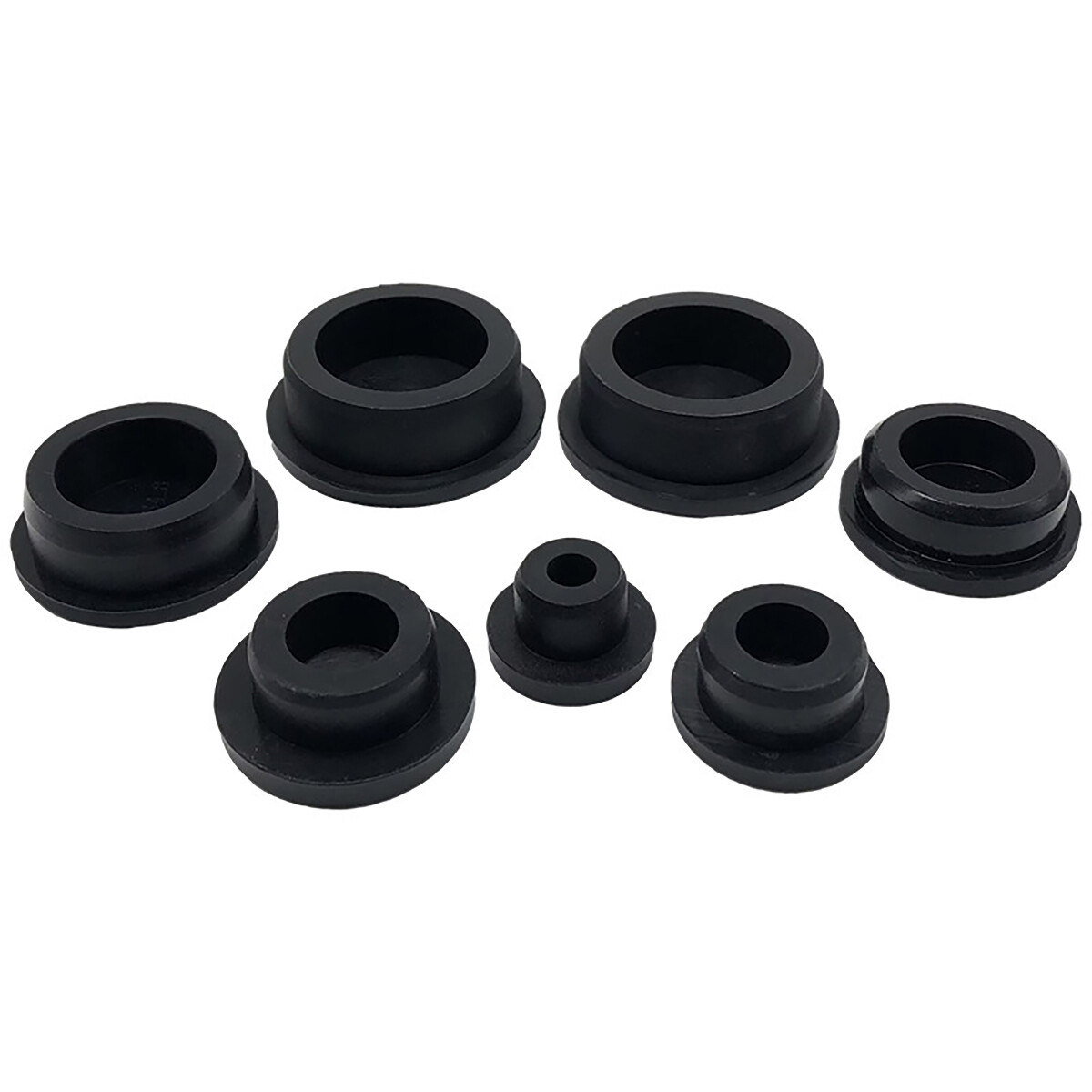 Black Rubber Hole Plug (9mm-101.5mm) – Durable Plug and Cap Ends for Holes