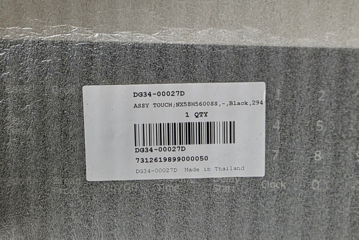 Genuine OEM Samsung Range Oven Switch Membrane DG34-00027D New