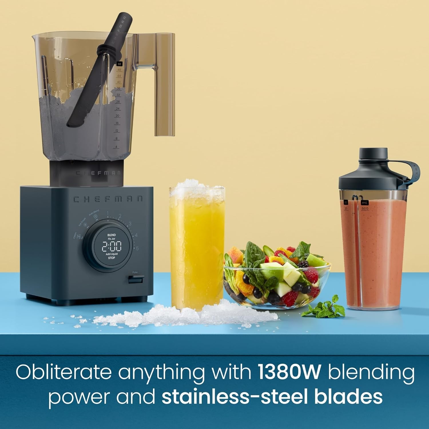 Chefman Obliterator 48 oz Countertop Blender 1380W – BRAND NEW! FREE SHIPPING!!
