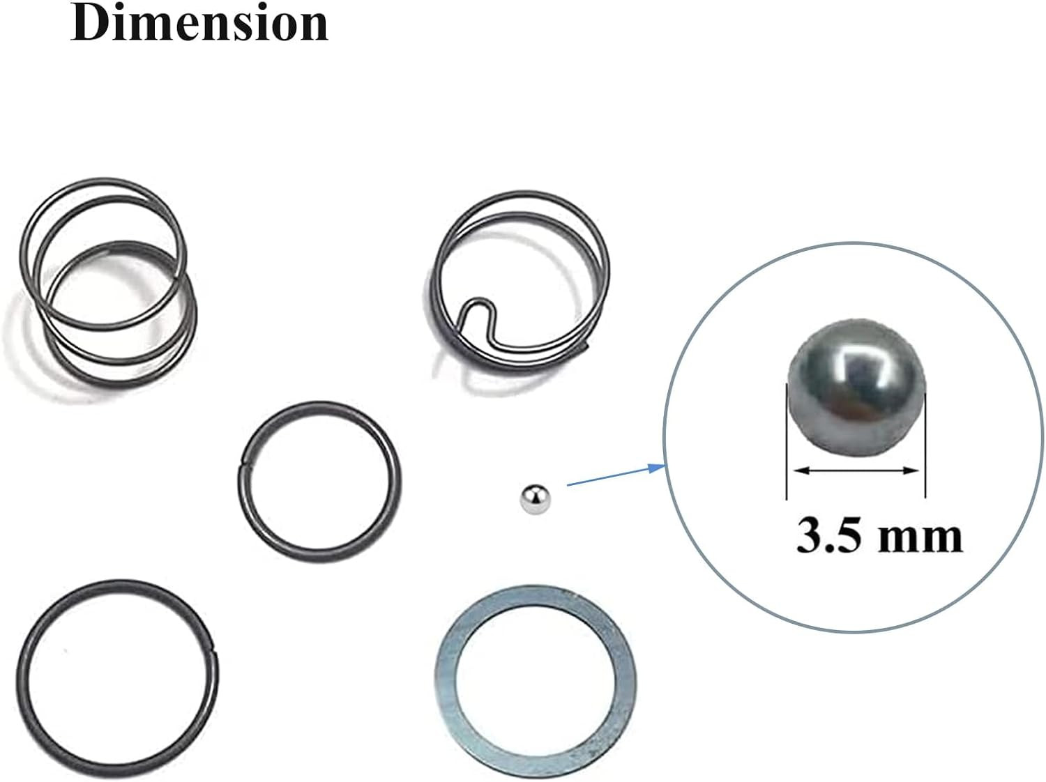 4 SET N078434 N089668 Spring Kits with Steel Ball, Fit DCF885B DCF886B | Impact