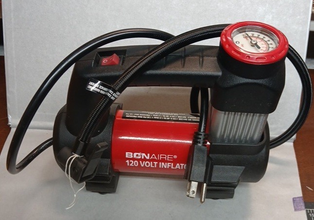 Bonaire~ 120 Volt Inflator Vehicles, Bikes, TESTED GOOD
