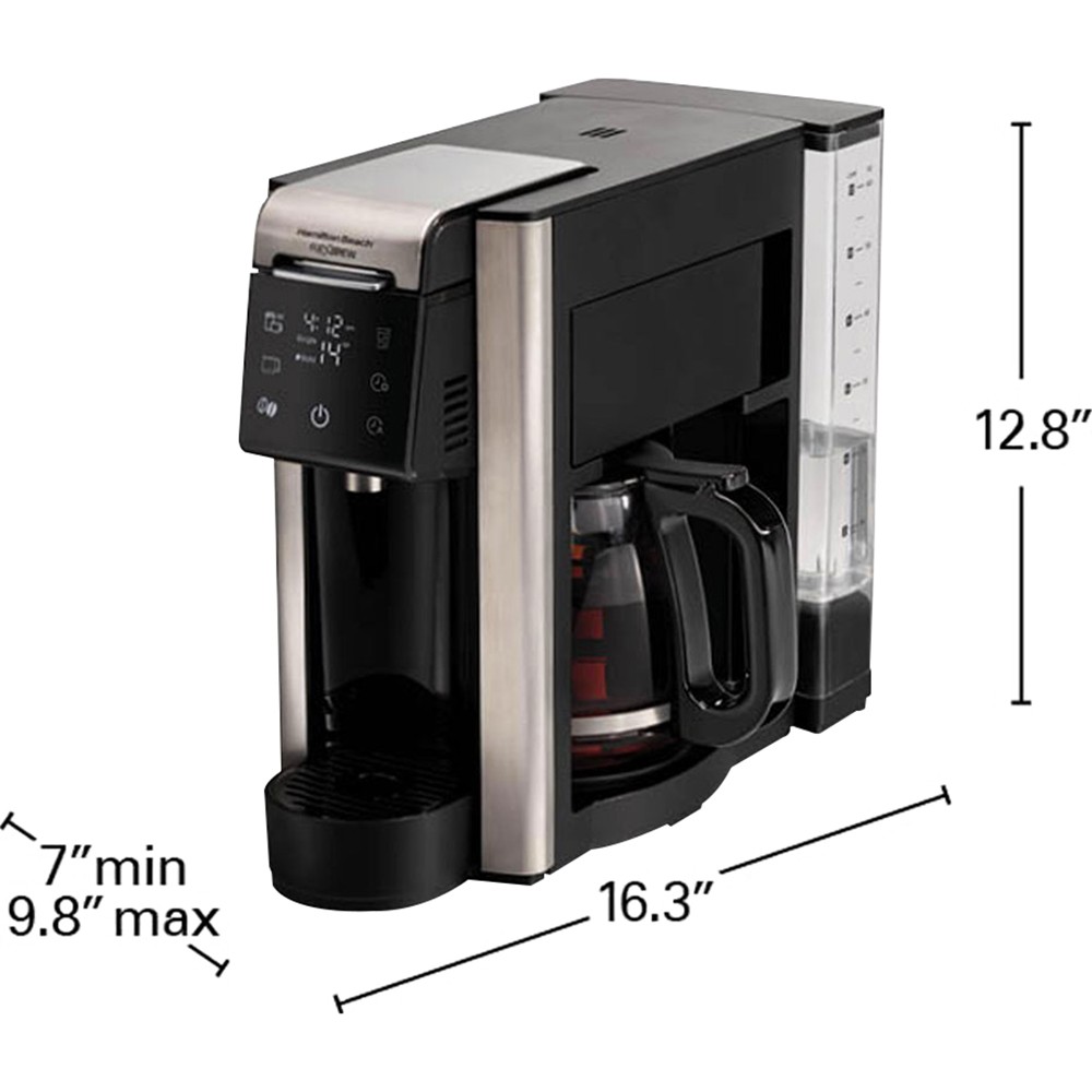 Hamilton Beach FlexBrew 5-in-1 Coffee Maker (R49965) – Black