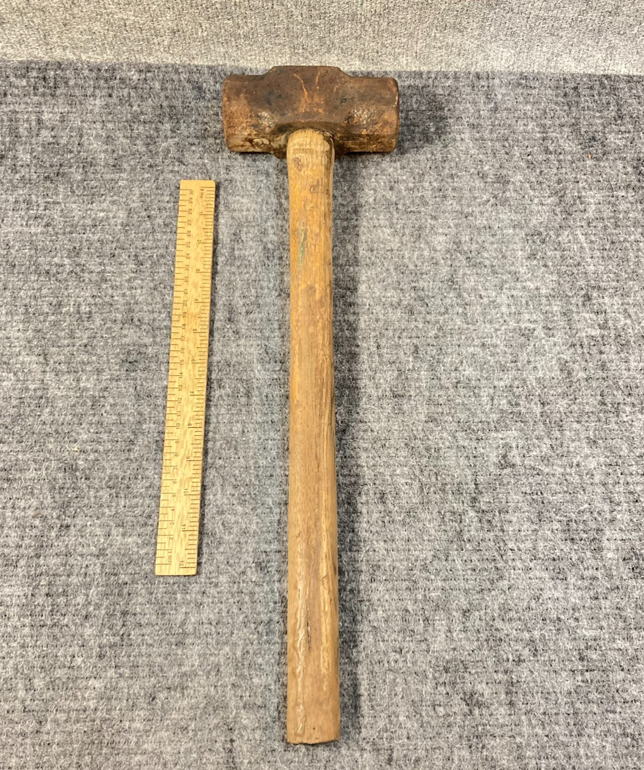 Leetonia 6lb Sledgehammer Octagon Face 20″ Wood Handle USA