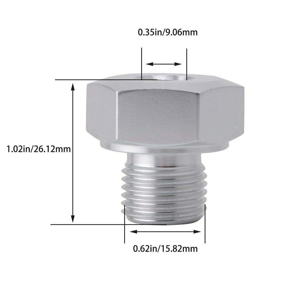 M16 x 1.5 Male to 1/8 NPT Female Adapter,Oil Pressure Sensor Sender for All G…