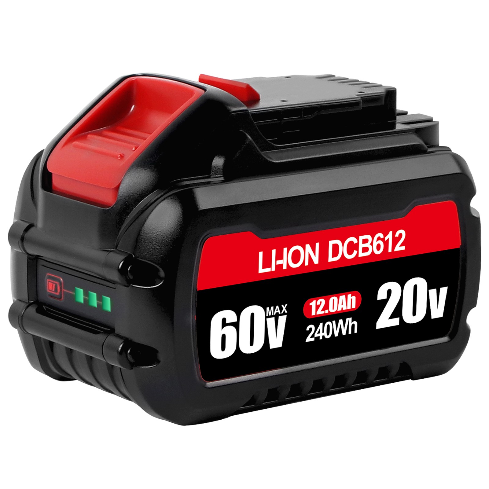 For DEWALT FLEXVOLT 20V/60V MAX 9Ah / 12Ah Li-Ion Battery DCB609 DCB606 DCB612