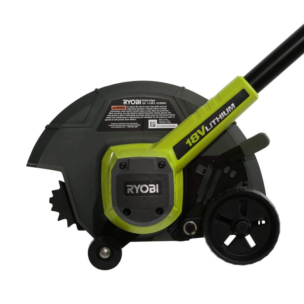 RYOBI ONEAND 18V 9 in. Cordless Battery Edger Tool ONLY P2300BTL