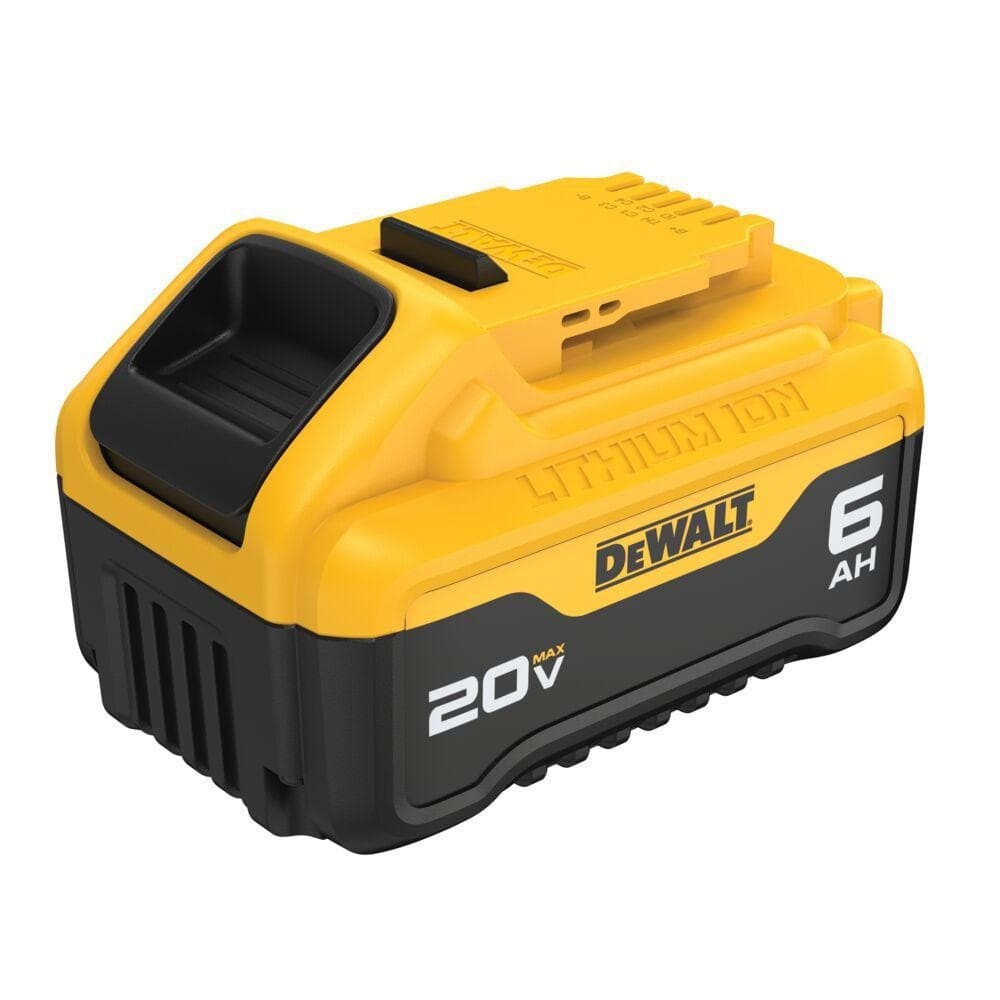 DEWALT DCB206 20-Volt MAX XR Lithium-Ion Premium Battery Pack 6.0Ah