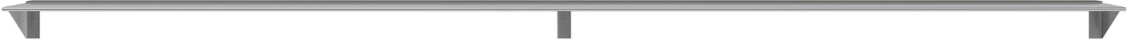 AmGood 18 in. x 72 in. Stainless Steel Wall Shelf | NSF | Metal Shelving | Garag
