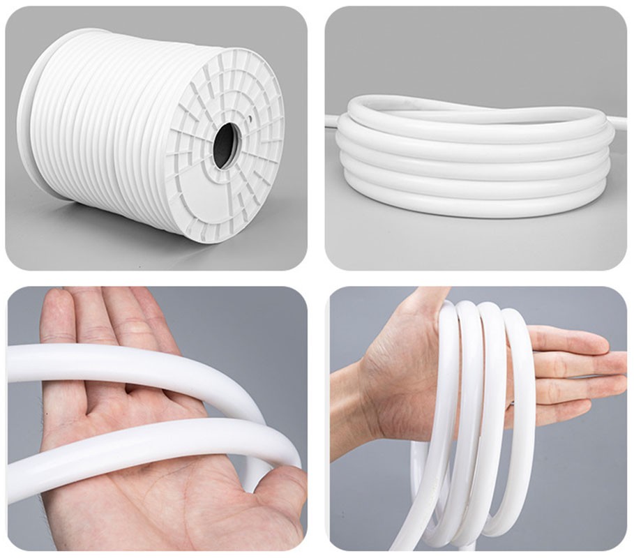 12V 360° Degree Bright Neon LED Strip Waterproof IP68 Underwater Outdoor Lights