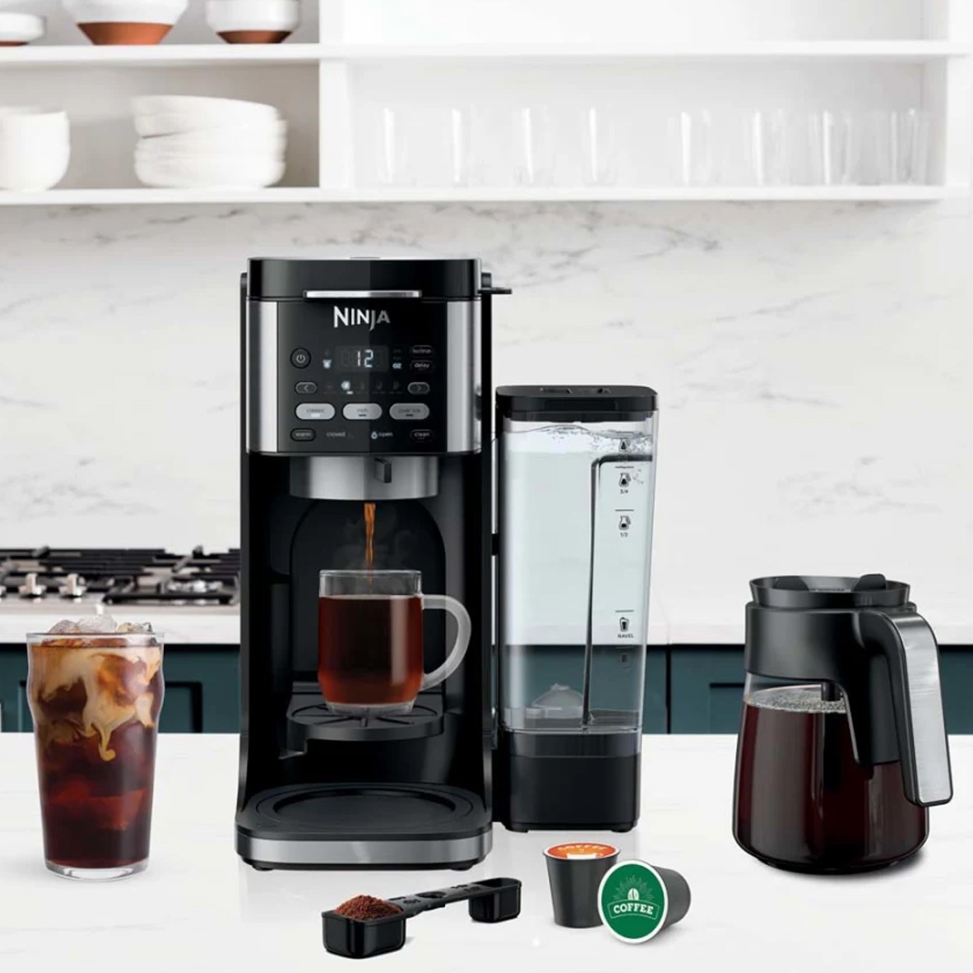 Ninja DualBrew Hot & Iced Coffee Maker, Black – CFP101
