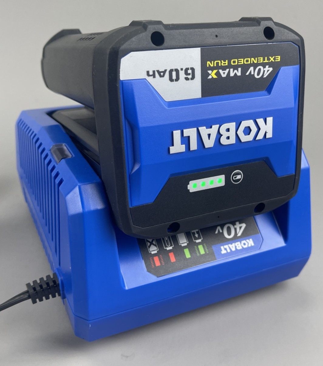 Kobalt 40V Stacked 6AH Battery Model KB 3640-03 And Charger 2025